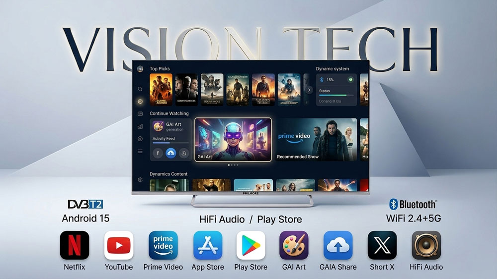 أفضل تلفزيون AI في الإمارات: اكتشف تجربة QLED 4K AI TV 
